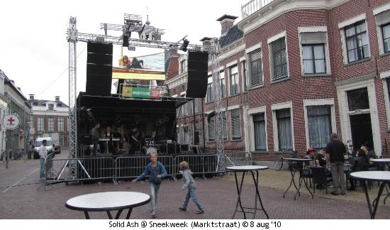 Podium overdag